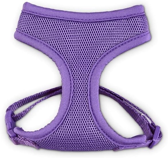 YOULY by Petco Mesh Cat Harness & Leash Set, Red, Medium
