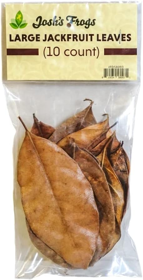 Josh's Frogs Large Jackfruit Leaf Litter, 10 Count