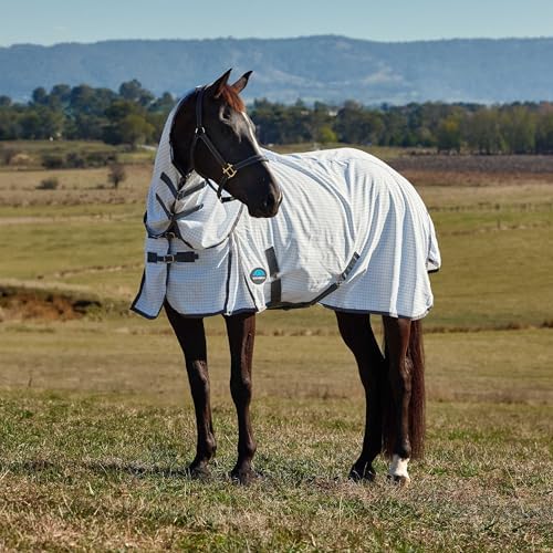 WeatherBeeta Hybrid Sheet Combo, White/Charcoal, 75"