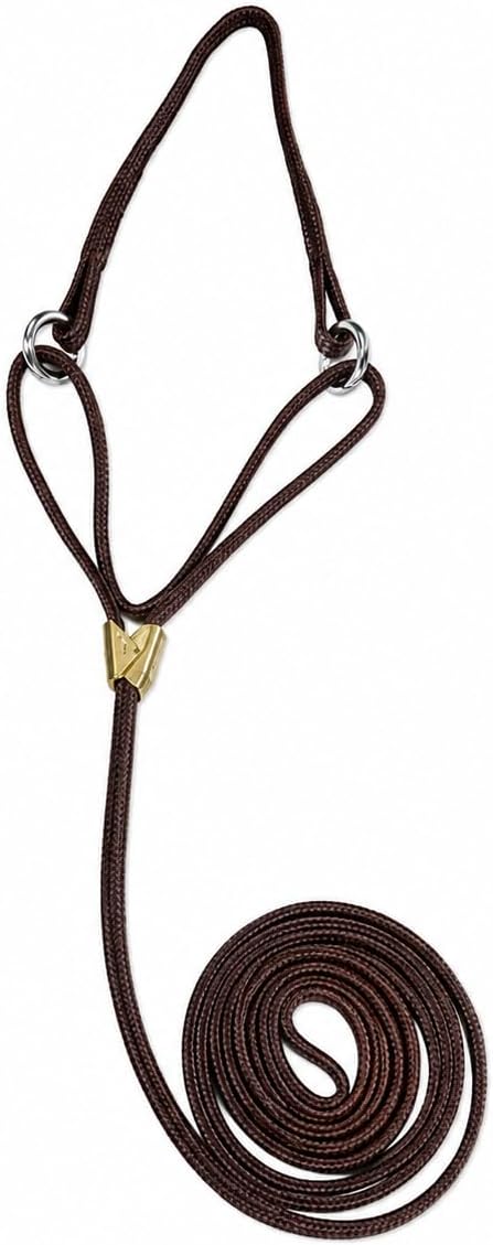 Cordo-Hyde Martingale Dog Show Lead for Conformation, 12", Wheat