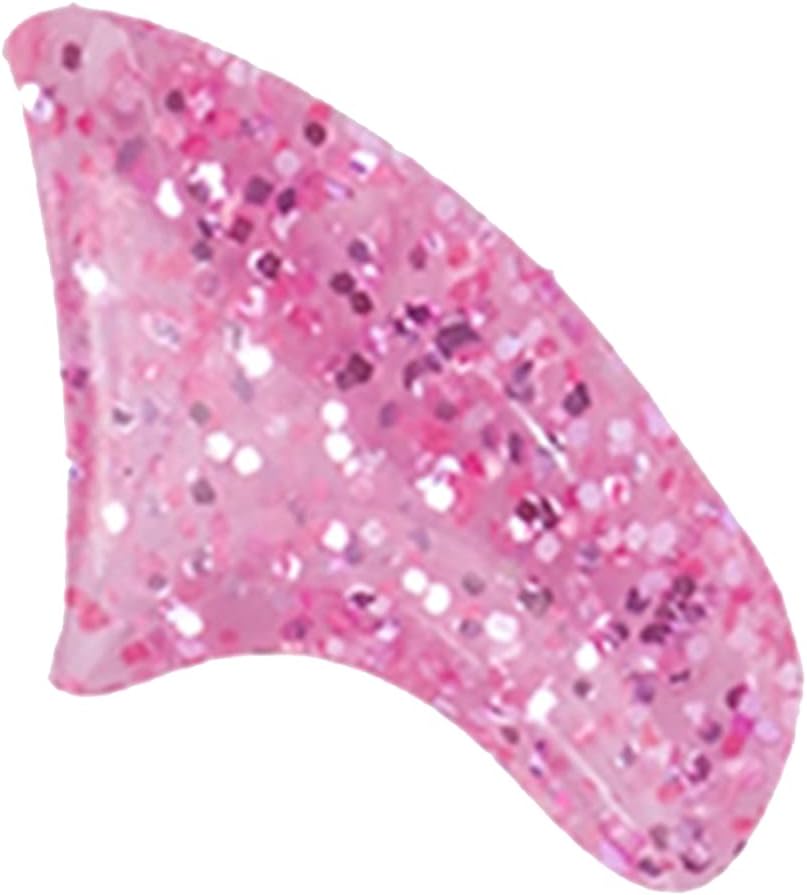 Soft Nail Caps for Cat Claws, Pink Glitter, Large, 40 Pack