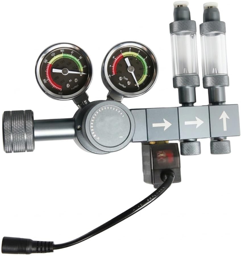 CGA320 Upgraded Aquarium CO2 Regulator System