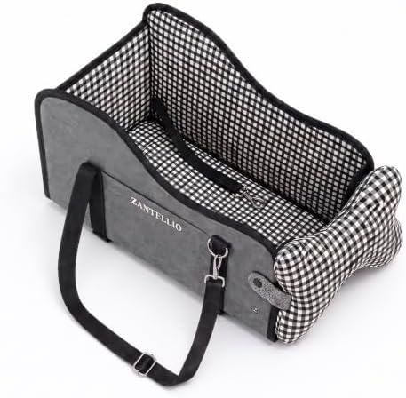 Center Console Dog Car Seat, Sturdy Armrest Seat for Small Dogs