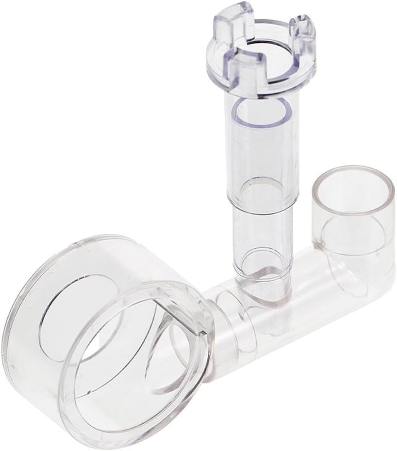 Aquarium Surface Skimmer Kit, Integrated Filter Pipes Skimmer with 360° Adjustable Angle for Aquarium Fish Tank