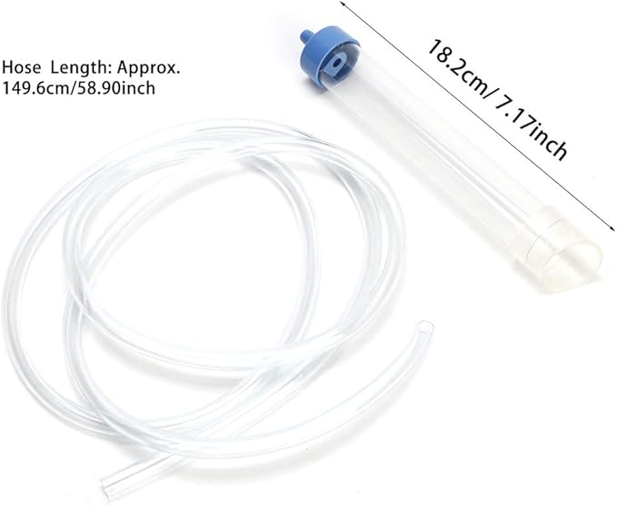 AYNEFY Aquarium Supplies Fish Cleaning Tools PVC Small FishCleaner Change Water - Image 8