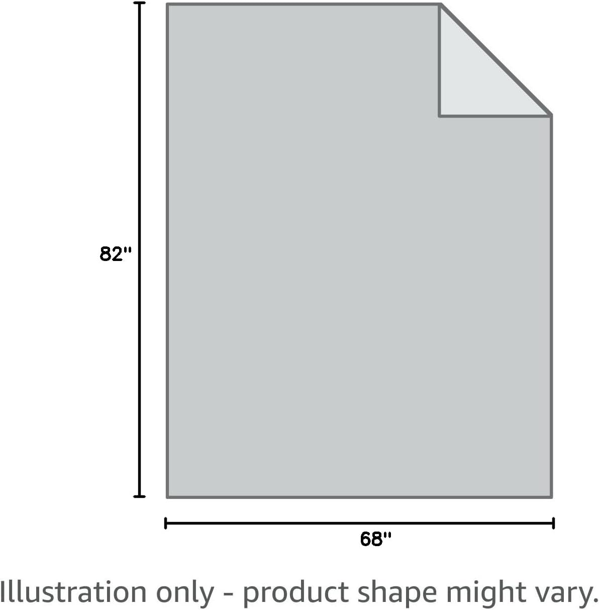 Ameritex Pet Bed Cover Dog Bed Blanket for Sofa and Furniture Waterproof New Pattern Design (68x82 Inch, Dark Grey)