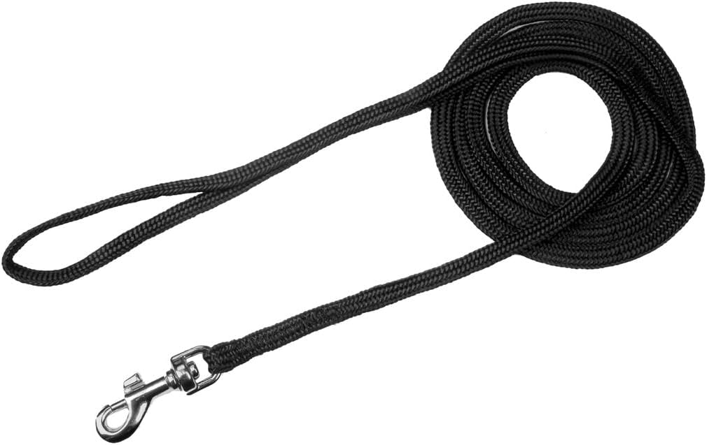 Show Snap Dog Leash – Braided Nylon Dog Training Leash with Durable Snap Clips - Suitable for Showing, Training, and Walking - Perfect for Small, Medium, and Large Pets