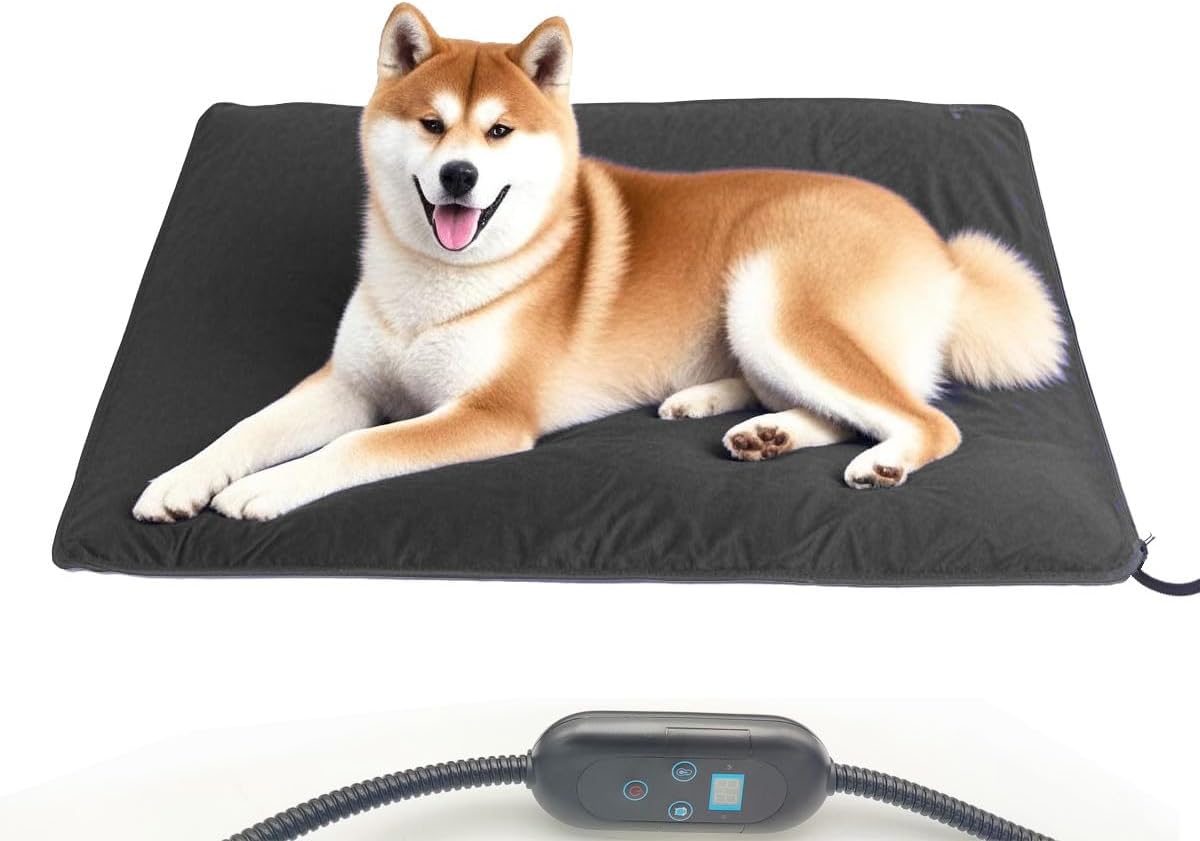 Pet Heating Pad for Cats Small Dogs Waterproof Auto Shut-Off
