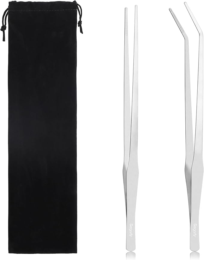 Segarty Longer Tweezers Aquascaping Tools by Segarty