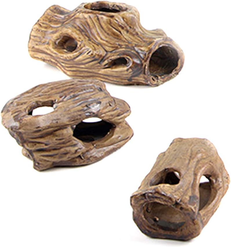 Creation Core Lizard Hideout Ceramic Branch Shape Snake Climbing Decor Reptile Habitat Decorations Aquarium Platform Hideouts Fish Shelter Hide Caves