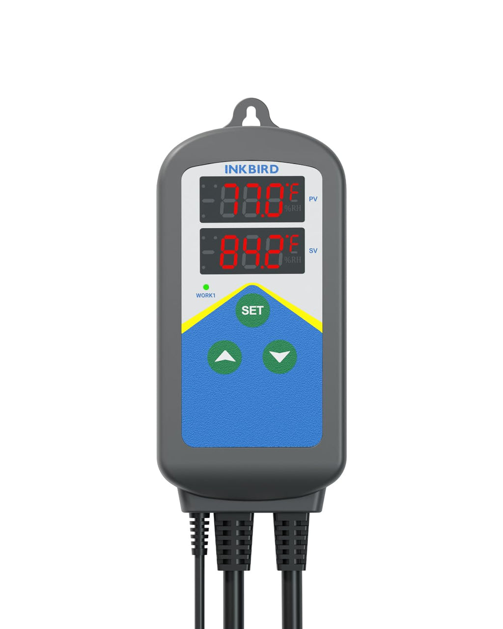 Inkbird Aquarium Heater with Probe Thermostat Fish Ornamental Shrimp Reef Tanks 24 Hours Double Time with Day Night Automatic Temperature Controller