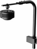 KASSRAY V9 with Cable‑Hiding Stand 96W Full Spectrum Reef Coral Light, 70° & 90° Replaceable Lenses, 6‑Channel Dimmable Saltwater Light for Coral Growth & Color Enhancement, for LPS SPS Reef Tank