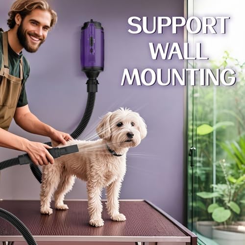 Dog Dryer High Velocity Pet Dog Grooming Force Hair Dryer/Blower