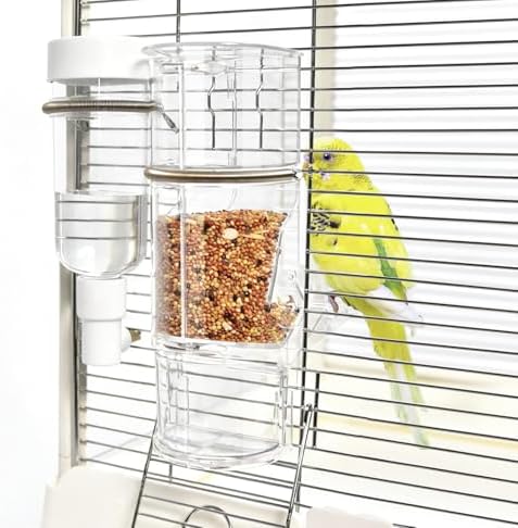Automatic No-Mess Bird Feeder & Water Set