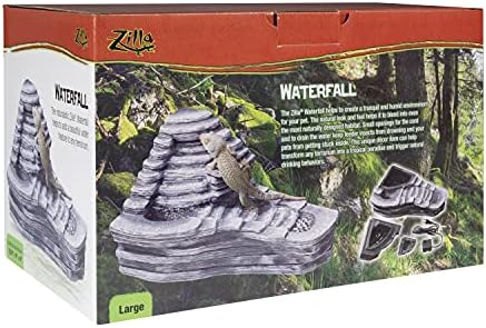 Zilla Pet Reptile Terrarium Waterfall Décor, Large
