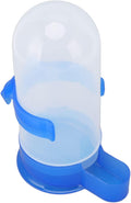 Pssopp Automatic Bird Feeder & Water Dispenser, Clear Bird Food Seed Dispenser, Hanging Cage Feeder, 800ml, Blue, Plastic, Adult, Modern, Medium Breeds, Outdoor, Multiple Pets