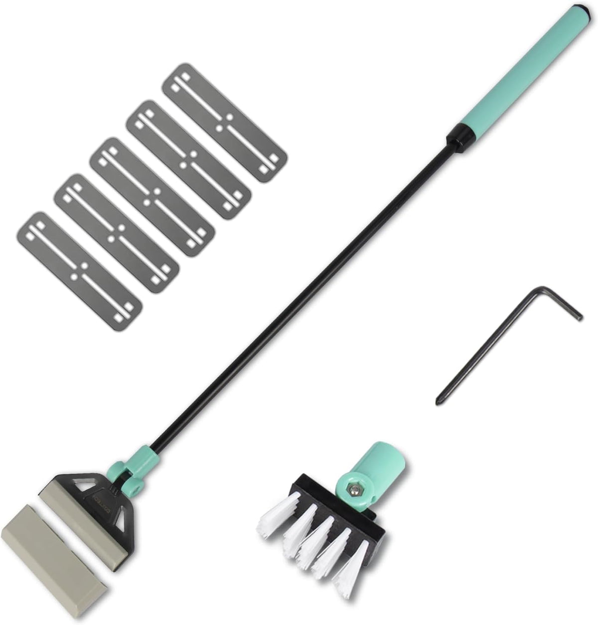 UPETTOOLS Aquarium Algae Scraper, Stainless Steel Glass Cleaner