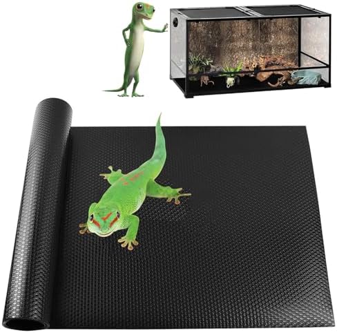 Bearded Dragon Tank Accessories Non-Adhesive Reptile Carpet