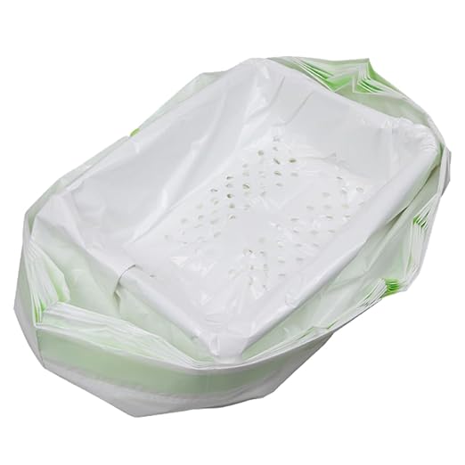 7pcs Cat Litter Filter Pouches and Waste Disposal Bags by DECOMELODY