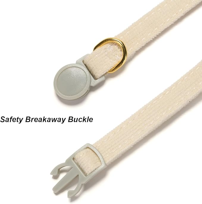 Cotton Breakaway Cat Collar - Image 2