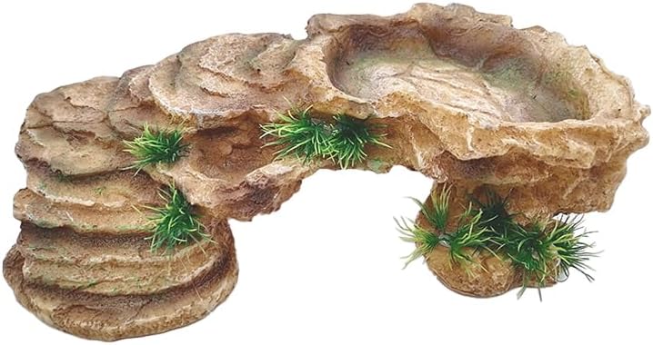 Turtle Basking Platform – Floating Turtle Tank Decoration for Aquariums & Terrariums – Perfect for Reptile, Lizard, and Turtle Habitat Hideout