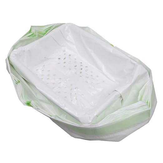 HANABASS 2sets Pet Cat Litter Filter Bag Bags Large Hole Automatic Closing - Image 9