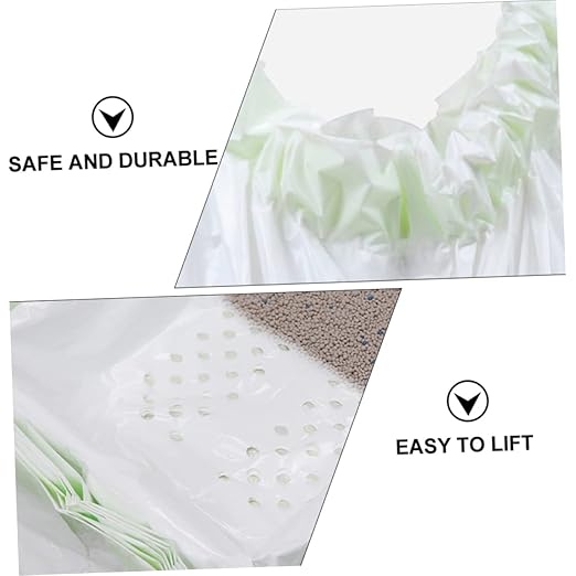 HANABASS 7pcs Cat Litter Filter Bags Pet Waste Disposal Bags Design - Image 9