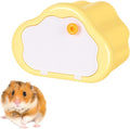 Hamster Hideout, Magnetic Mount Small Animals House with Transparent Window, Waterproof Guinea Pig Hideout for Hamsters Hedgehogs Chinchillas Ferrets