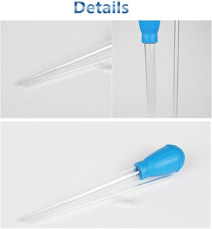 Fish Tank Cleaning Tools, Mini Manual Fish Tank Water Changer Aquarium Dropper - Image 3