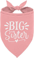 Big Sister Dog Bandana, Pet Triangle Scarf by ZPPRJF
