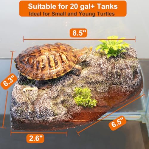 Turtle Basking Platform, Floating Turtle Dock for Small Turtles