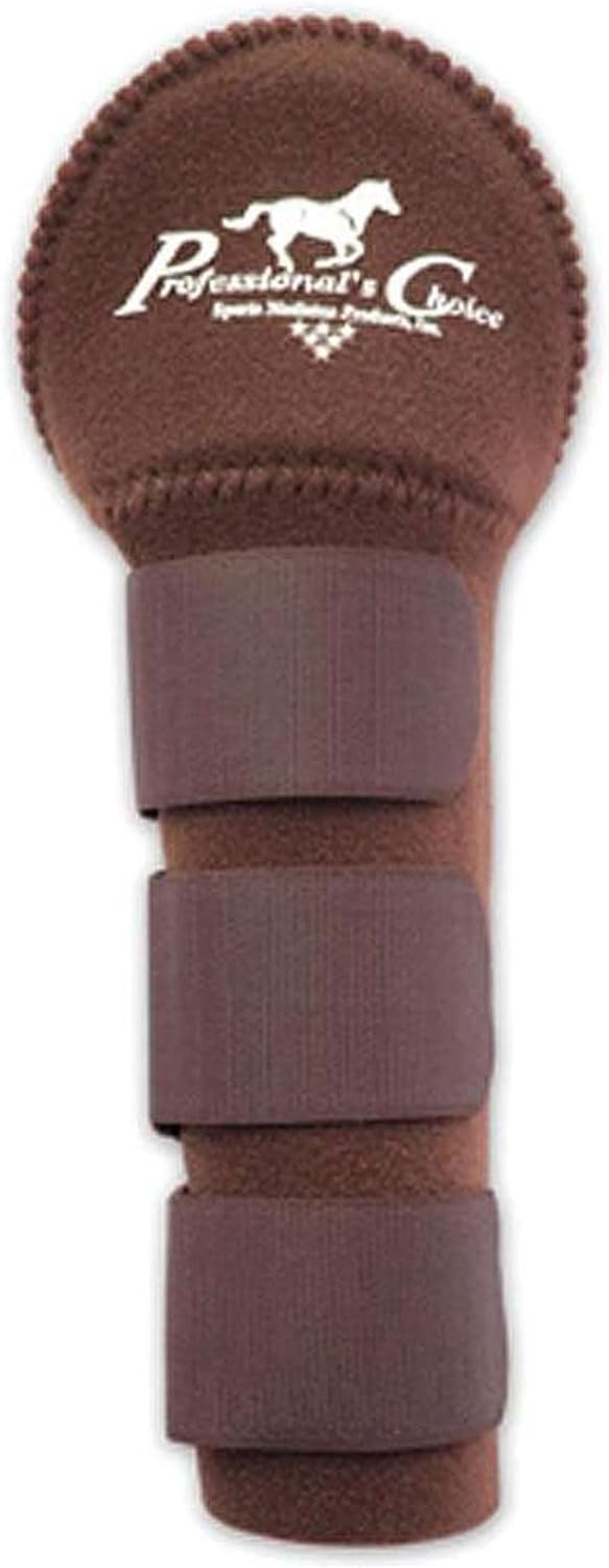 PROFESSIONAL'S CHOICE Horse Tail Wrap with Padded Protection, Black