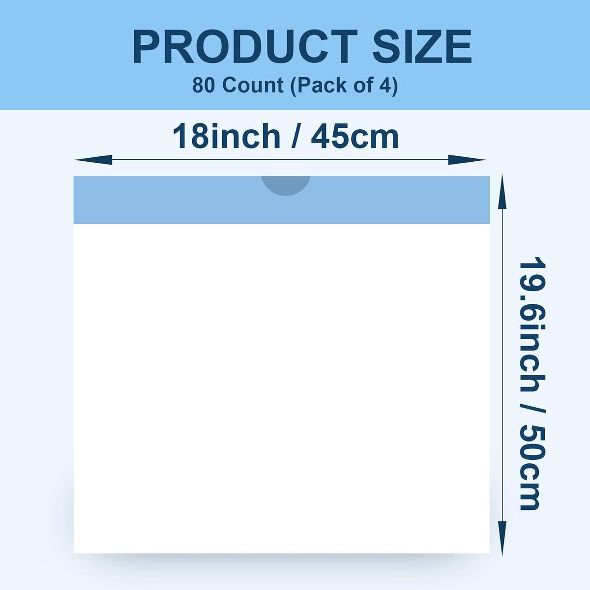 17.5"Opening x 18"L Cat Litter Box Liners for Self-Cleaning Cat Litter Box, Replacement Automatic Litter Box Liners, 4 Rolls Drawstring Trash Bags for Robot, Extra Thick（4 Packs/80 Counts）