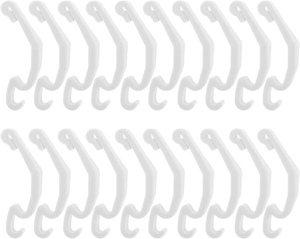 BESPORTBLE 20 Pcs Plastic Side Buckle Clips for Rabbit Cage Hamster Cage Accessories Secure Fixing Easy Installation and Cleaning
