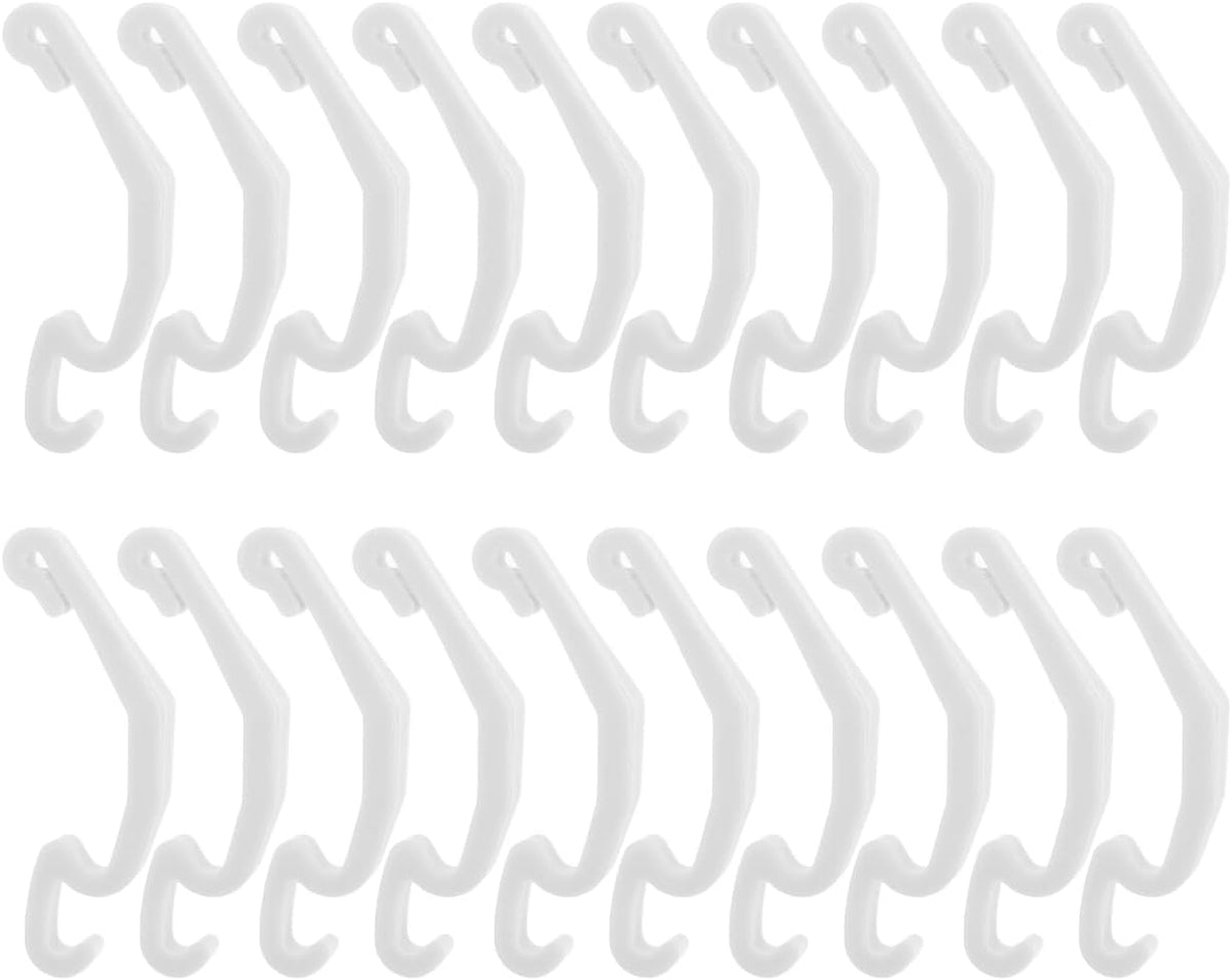 BESPORTBLE 20 Pcs Plastic Side Buckle Clips for Rabbit Cage Hamster Cage Accessories Secure Fixing Easy Installation and Cleaning