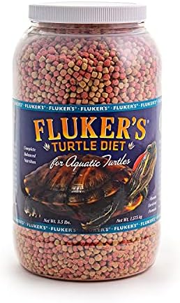 Fluker's Aquatic Turtle Diet, Food Pellets for Turtles, 3.5 lbs.