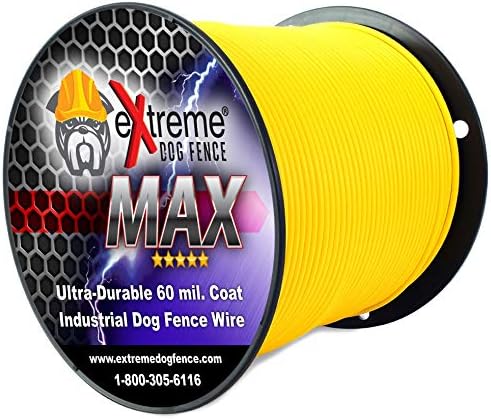 14 Gauge Dog Fence Wire, 2000 ft, 60-Mil Ultra-Thick, Underground Boundary