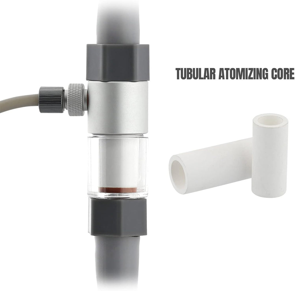 CO2 Diffuser,Carbon Dioxide Atomiser Bubble Counter Aquarium Inline CO2 Atomizer for Planted Aquarium,Aquarium Diffuser(16/22 mm)