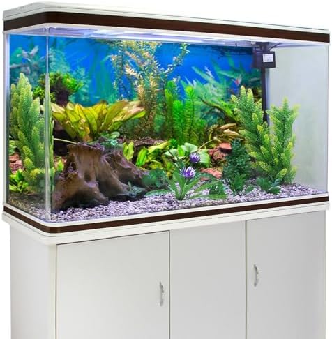 72x24 in Aquatic Plant Aquarium Backdrop Riverbed Fish Tank Background