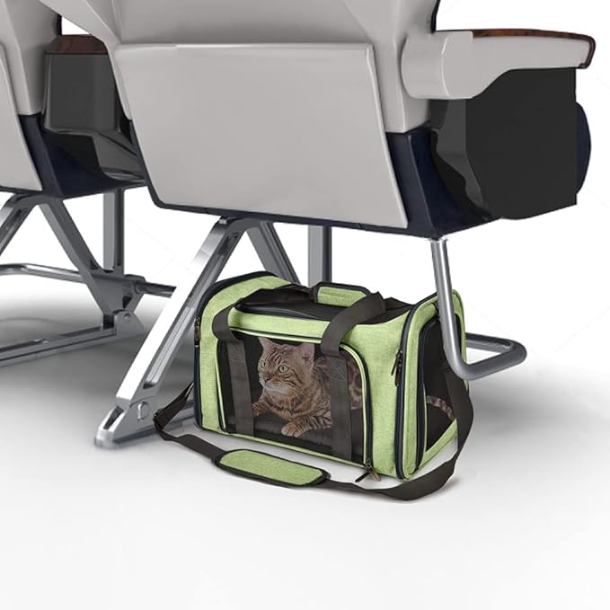 Henkelion Pet Carrier for Small Medium Cats Dogs Puppies up to 15 Lbs, Airline - Image 4