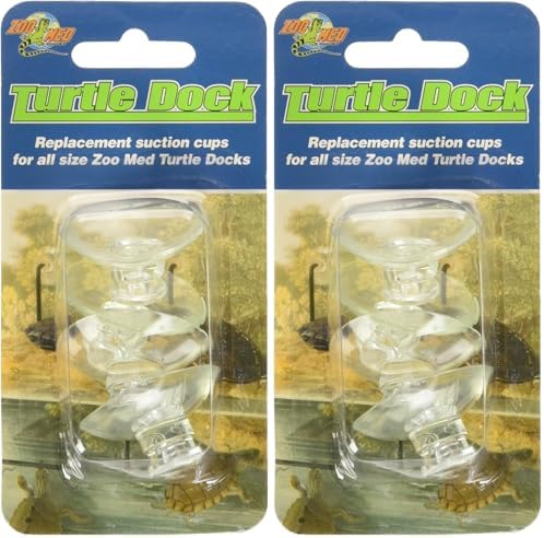 Zoo Med Laboratories SZMTDS4 Zoo Turtle Dock SuCountion Cups (Pack of 2)