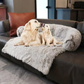 Calming Dogs/Cats Bed Mats, Dog Pad Washable Removable Couch Cover, Plush Long by Tinaco
