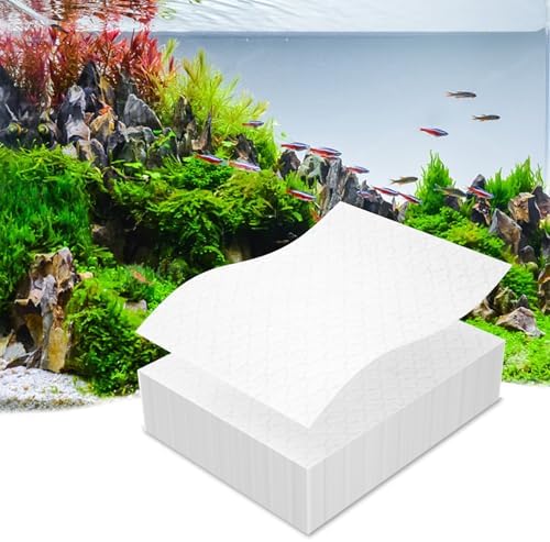 Aquarium Cloudy Water Remover, Aquarium Water Clarifying Sheets,with All Types of Filters On The Market
