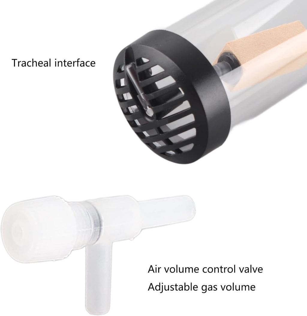 Aquarium Protein Skimmer Aquarium Protein Skimmer Oil Film Processor for Oil Removing Air Adjustment Accessories