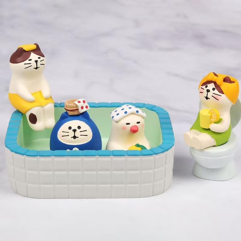 Hermit Crab Bath Pool, Small Animal Water Bowl Resin Food Dish, Mini Pet Bathtub Feeding Bowl for Hamster Hedgehog Sugar Glider Parrot Reptile Habitat Decor, 9.6 x 8.2 x 2.5 cm