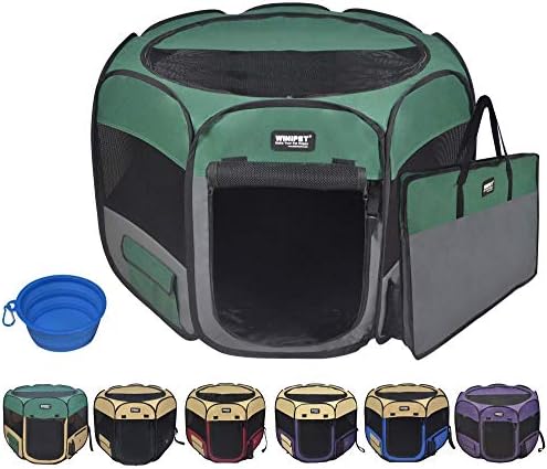 EliteField 2-Door Soft Pet Playpen for Dogs and Cats (2-Year Warranty)