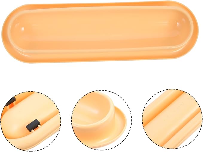 POPETPOP Household Skid Pet Bowl Portable Kitten Bowl - Image 7