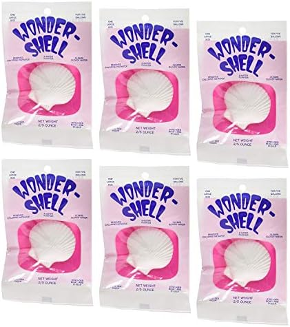 (6 Pack) Weco Wonder Shell Natural Minerals, Large, for a Total of 6 Large Shells