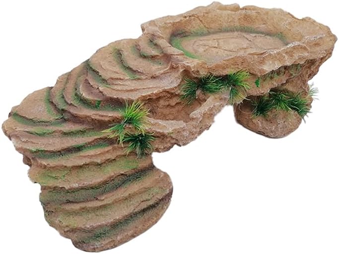 Turtle Basking Platform – Floating Turtle Tank Decoration for Aquariums & Terrariums – Perfect for Reptile, Lizard, and Turtle Habitat Hideout