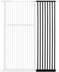 Lumizone Extra Tall Pet Gate 55.12" High Pressure Mounted 16.73" Wide Extension by Lumizone
